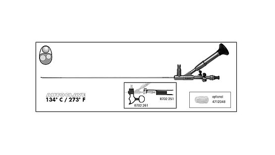 Ultradünnes Fiber-Uretero-Renoskop nach Bichler