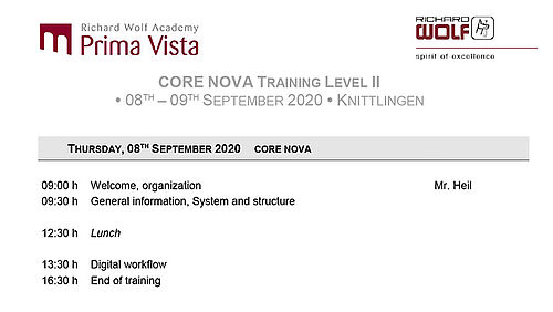 Core Nova Training Course I Level Ii Richard Wolf